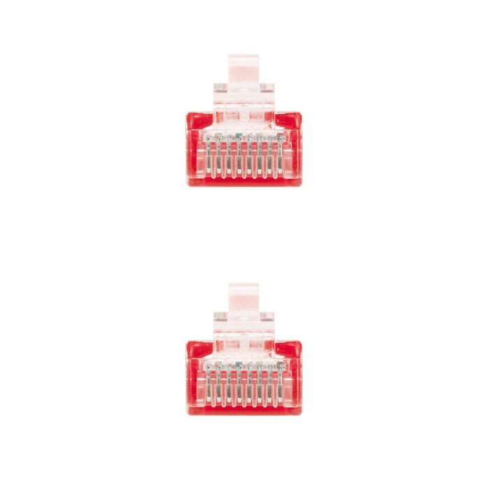 EAN 8433281003552 - Nanocable 10.20.0402-R cable de red Rojo 2 m Cat6e U/UTP (UTP) imagen 3
