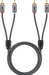 EAN 4040849652912 - Goobay 65291 cable de audio 0,5 m 2 x RCA Negro, Plata imagen 5