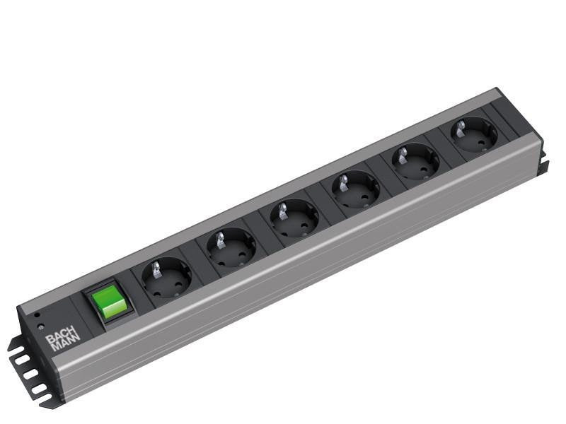 EAN 4016514017263 - Bachmann 300.003 base múltiple 2 m 6 salidas AC Interior Negro imagen 2