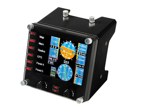 EAN 5099206069824 - Logitech G 945-000008 mando y volante Negro USB Simulador de Vuelo Analógico/Digital PC imagen 1