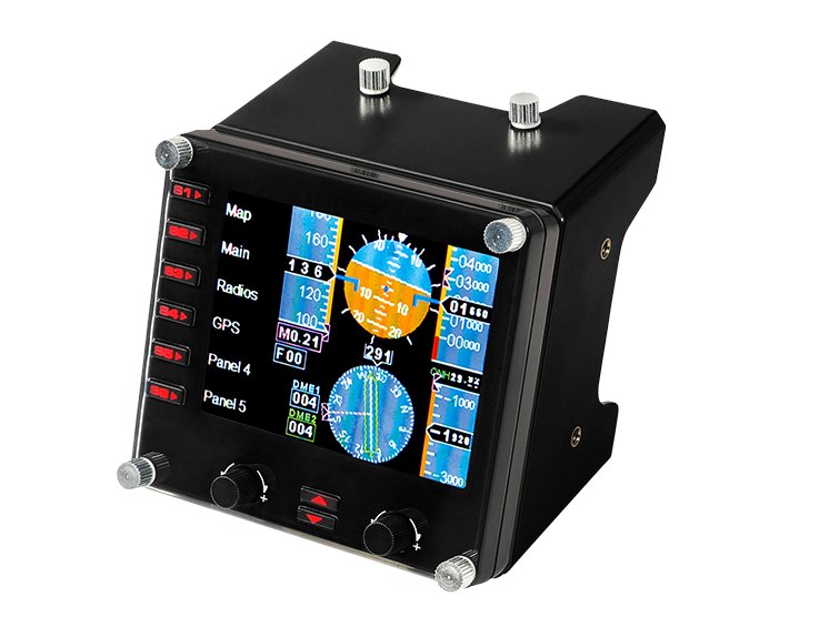 EAN 5099206069824 - Logitech G 945-000008 mando y volante Negro USB Simulador de Vuelo Analógico/Digital PC imagen 1