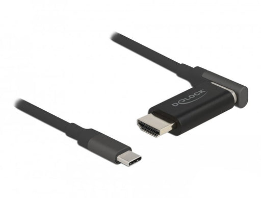 EAN 4043619666850 - DeLOCK 66685 adaptador de cable de vídeo 1,2 m HDMI tipo A (Estándar) USB Tipo C Negro imagen 1