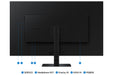 EAN 8806095973388 - Samsung S70D pantalla para PC 94 cm (37") 3840 x 2160 Pixeles 4K Ultra HD LCD Negro imagen 12