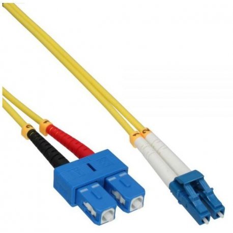 EAN 5705585207275 - Mercodan 40400117 Cable de fibra óptica e InfiniBand 15 m LC SC Multicolor, Amarillo imagen 1