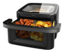 EAN 8447420197590 - Cecotec Cecofry Advance 10000 Full Vision Doble 10 L Independiente 2200 W Freidora de aire caliente Negro imagen 2