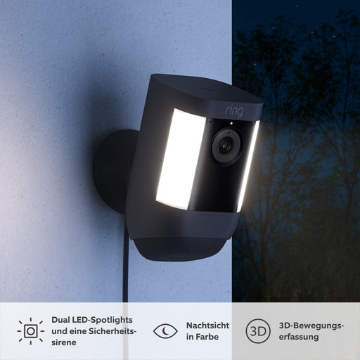 EAN 840268964993 - Ring Spotlight Cam Pro Plug Caja Cámara de seguridad IP Interior y exterior 1920 x 1080 Pixeles Techo/pare imagen 2