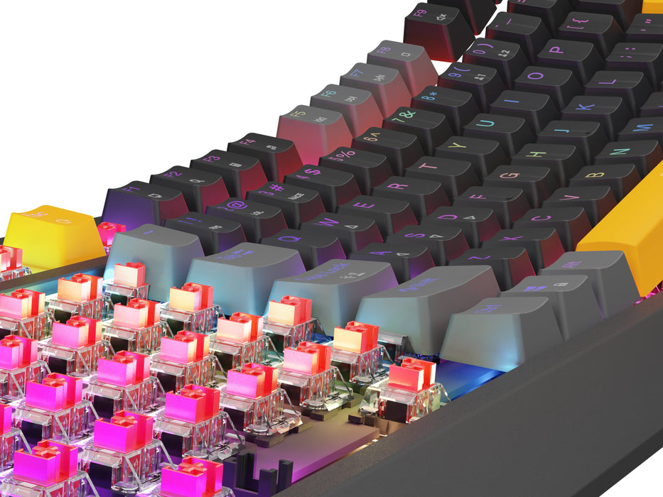 EAN 5901969443318 - GENESIS Thor 230 TKL Anchor Gray Positive Outemu Red teclado Juego USB + RF Wireless + Bluetooth QWERTY N imagen 14