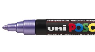 EAN 4902778113592 - POSCA PC5M VTM marcador 1 pieza(s) Punta fina Violeta metalizado imagen 2