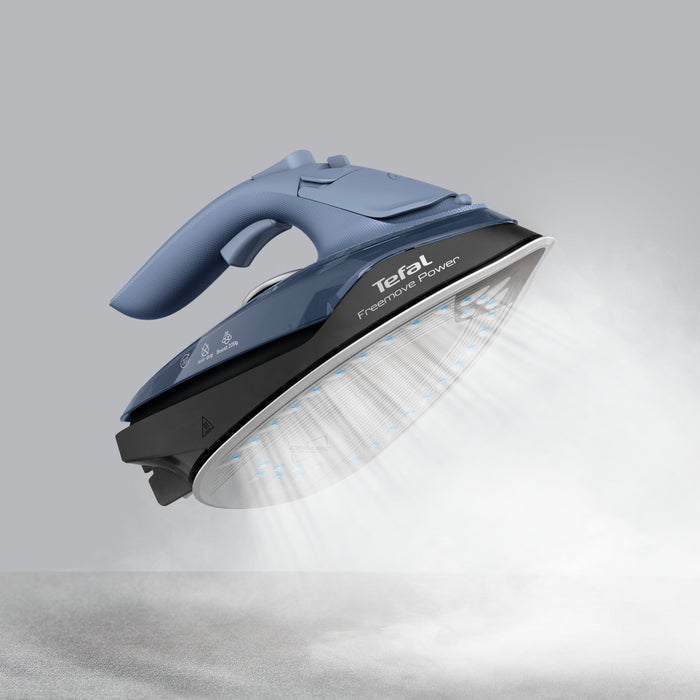 EAN 3121040094143 - Tefal Freemove Power FV6675E0 plancha Plancha vapor-seco Suela de cerámica 2600 W Negro, Azul imagen 3