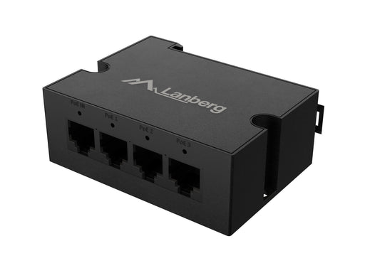 EAN 5901969447293 - Lanberg DIN-GE4-BT-90W adaptador e inyector de PoE Gigabit Ethernet imagen 1