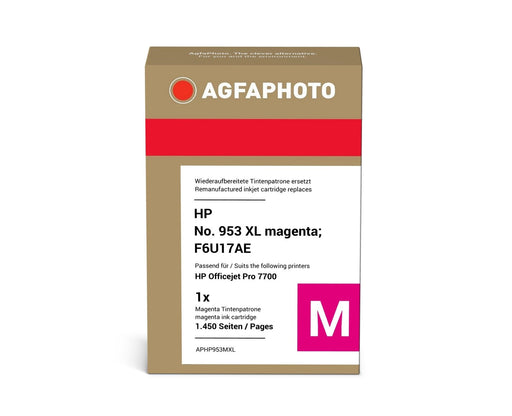 EAN 4250164853813 - AgfaPhoto APHP953MXL cartucho de tinta 1 pieza(s) Compatible Alto rendimiento (XL) Magenta imagen 2