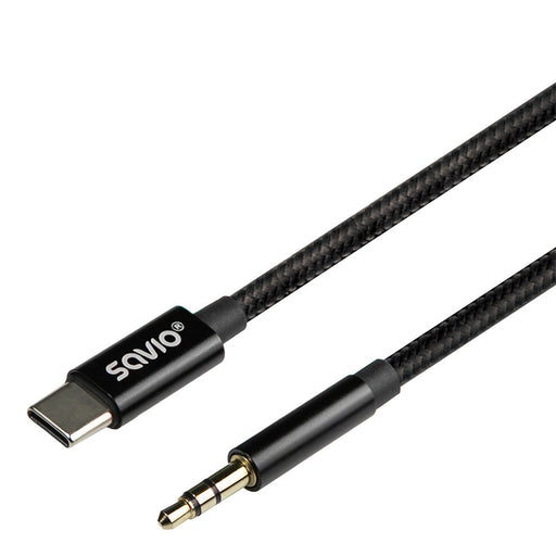EAN 5901986049579 - Savio CL-187 cable de audio 1 m Negro imagen 1