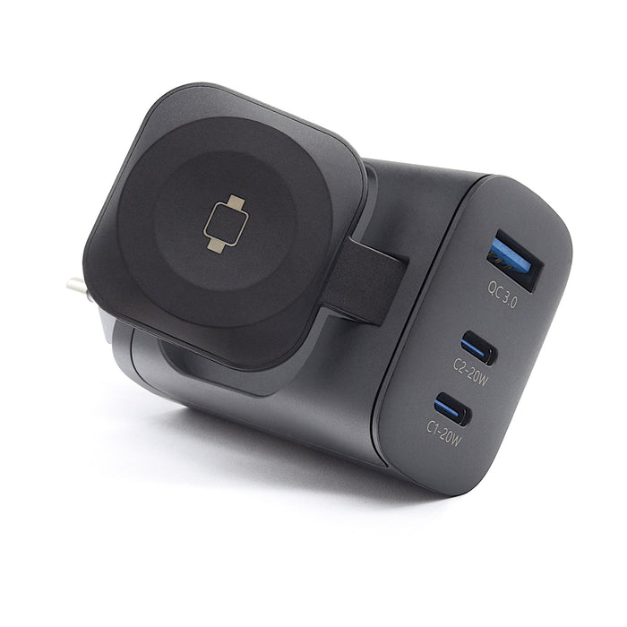 EAN 4040895011756 - RealPower 450476 cargador de dispositivo móvil Batería portátil, Reloj inteligente, Tableta Negro Corrien imagen 1