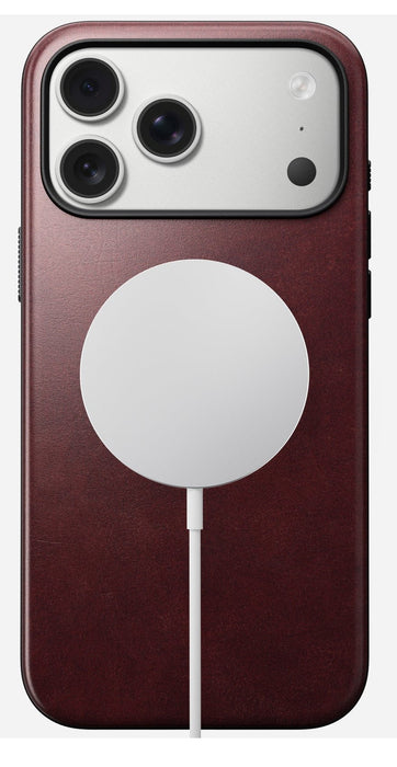 EAN 856504011840 - Nomad Modern Leather Case funda para teléfono móvil 17,5 cm (6.9") Borgoña imagen 2