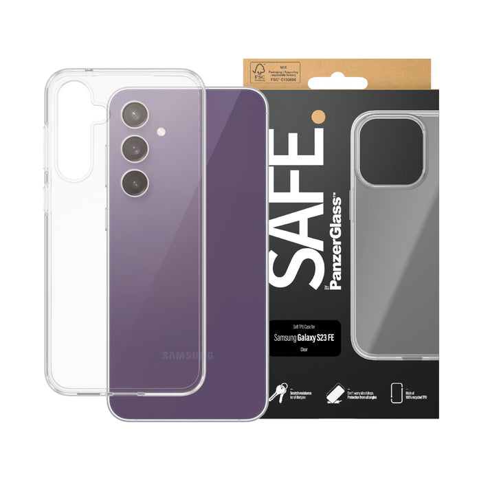 EAN 5711724956133 - PanzerGlass SAFE. by ® TPU Case Transparent for Samsung Galaxy S23 FE funda para teléfono móvil 16,3 cm ( imagen 2
