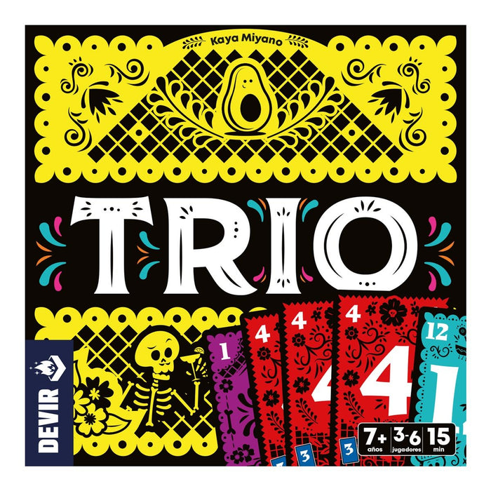 EAN 8436607944423 - Devir Trio 15 min Juego De Cartas Deducción imagen 4