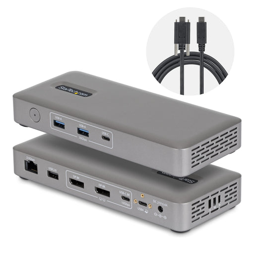 EAN 65030921930 - StarTech.com 208UE-USB4-DOCK base para portátil y replicador de puertos Alámbrico Gris imagen 1