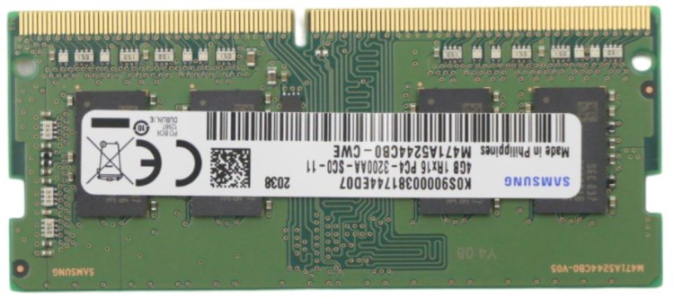 EAN 5704174787037 - Lenovo 5M30V06801 módulo de memoria 4 GB 1 x 4 GB DDR4 260-pin SO-DIMM imagen 1