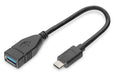 EAN 4016032368786 - Digitus AK-300315-001-S cable USB USB 3.2 Gen 1 (3.1 Gen 1) USB C USB A Negro imagen 1