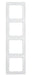EAN 4011334230595 - Hager 10149909 placa de pared y cubierta de interruptor Blanco imagen 1