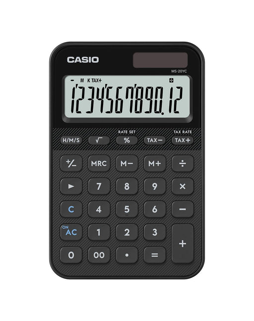 EAN 4549526621253 - Casio MS-20YC calculadora Escritorio Calculadora básica Negro imagen 1