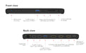 EAN 4250078173380 - ICY BOX IB-DK2116-C Acoplamiento USB 3.2 Gen 2 (3.1 Gen 2) Type-C Negro imagen 3
