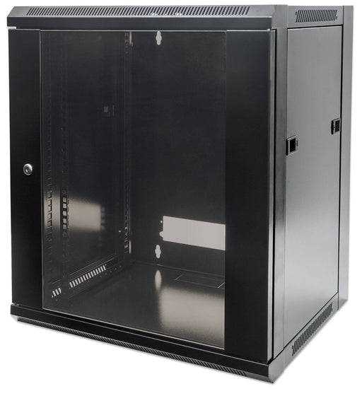 EAN 766623711777 - Intellinet 711777 armario rack 9U Bastidor de pared Negro imagen 1