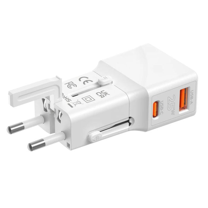 EAN 8594215991700 - Mobile Origin TAD25-2P-WHT cargador de dispositivo móvil Universal Blanco Corriente alterna, USB Carga rá imagen 5