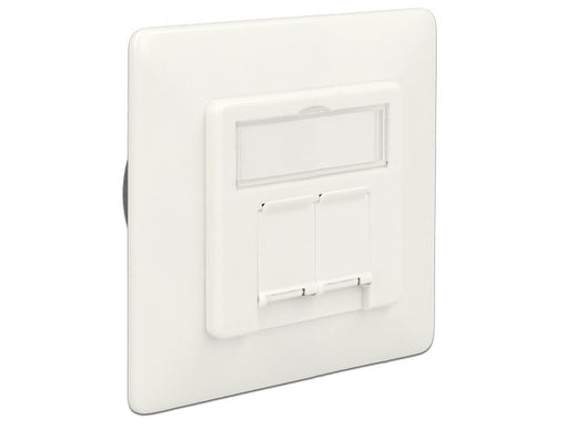 EAN 4043619861958 - DeLOCK 86195 toma de corriente RJ-45 Blanco imagen 1