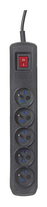 EAN 5901443113379 - Activejet ACP-5GN 5M CZ base múltiple 5 salidas AC Interior Negro imagen 3