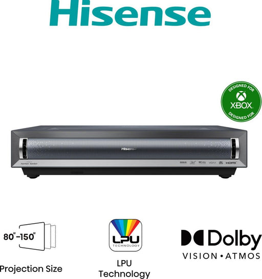 EAN 6942351411149 - Hisense PX3 proyector de TV Proyector de alcance ultracorto 2800 lúmenes ANSI UHD 4K (3840x2160) Negro, G imagen 1