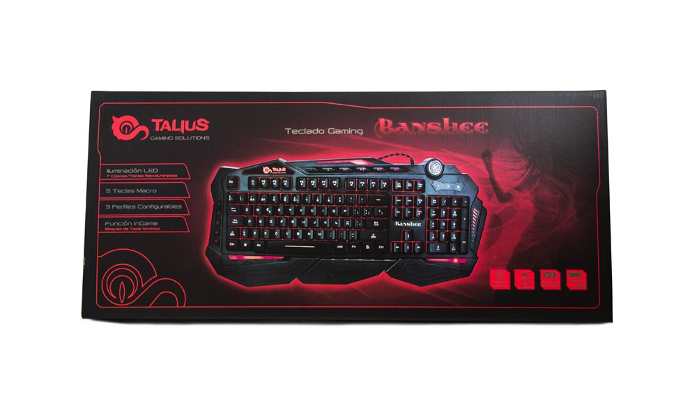 EAN 8436550231946 - TALIUS Banshee teclado Juego QWERTY Español Negro imagen 7