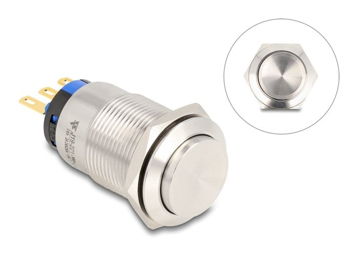 EAN 4043619209859 - DeLOCK 20985 botonera Plata imagen 1
