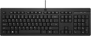 EAN 0195161008115 - HP 125 USB Wired Keyboard teclado Negro imagen 1