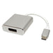 EAN 7611990141715 - ROLINE 12.03.3220 adaptador de cable de vídeo 0,1 m USB Tipo C DisplayPort Plata imagen 2