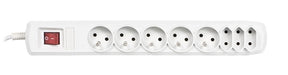 EAN 5901452155452 - Activejet APN-8G/3M-GR base múltiple 8 salidas AC Interior Gris imagen 1