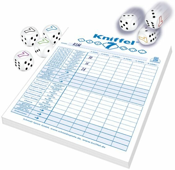 EAN 4001504494360 - Schmidt Spiele Kniffel 7 20 min Juego de mesa Familia imagen 2