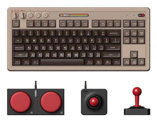EAN 6922621506737 - 8Bitdo C64 Edition teclado Juego USB + RF Wireless + Bluetooth QWERTY Inglés del Reino Unido Gris imagen 1