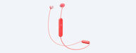 EAN 4548736070639 - Sony WI-C300 Auriculares Inalámbrico Dentro de oído Llamadas/Música MicroUSB Bluetooth Rojo imagen 1