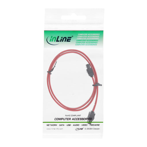 EAN 4043718066971 - InLine 27703A cable de SATA 0,3 m Rojo imagen 2