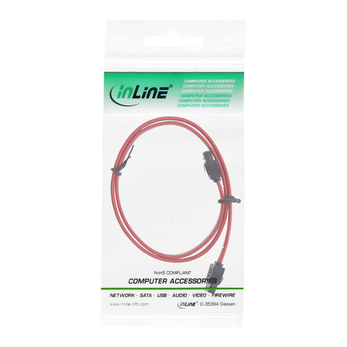 EAN 4043718066988 - InLine 27707A cable de SATA 0,7 m Rojo imagen 2