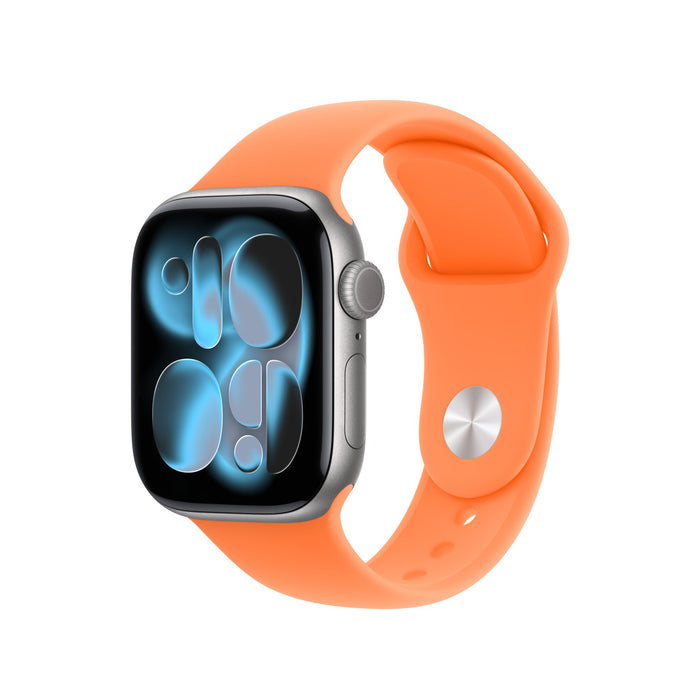 EAN 195951061832 - Apple MHYE4ZM/A Accesorios para dispositivos vestibles inteligentes Grupo de rock Naranja Fluoroelastómero imagen 2
