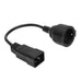 EAN 8716065504095 - ACT AK5251 cable de transmisión Negro 0,2 m IEC C20 CEE7/3 imagen 2