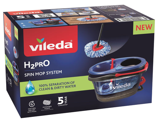 EAN 4023103254237 - Vileda 4023103254237 fregona Microfibra 6000 ml Húmedo Negro, Azul, Rojo imagen 1