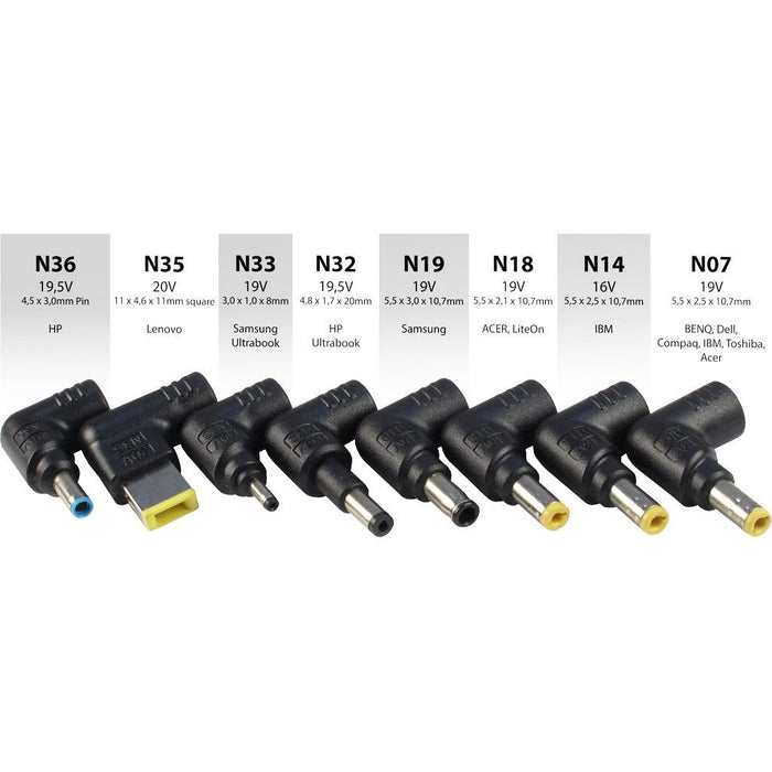 EAN 4260455641326 - Inter-Tech ARGUS NB-90SA adaptador e inversor de corriente Interior 90 W Negro imagen 7