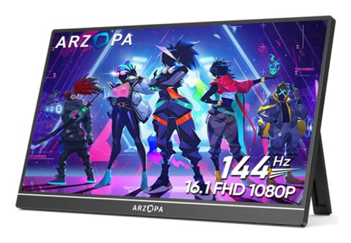 EAN 6975114120682 - Arzopa Z1FC pantalla para PC 40,9 cm (16.1") 1920 x 1080 Pixeles Full HD LCD Negro imagen 1