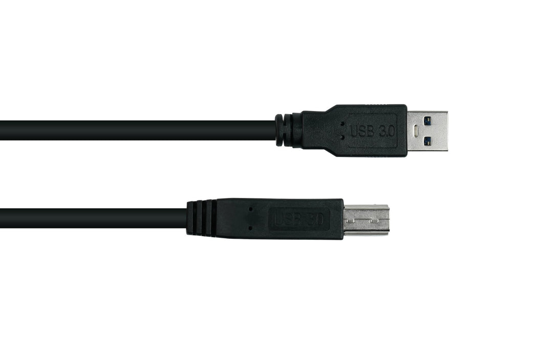 EAN 4066857000125 - Alcasa UK30P-AB-018S cable USB USB 3.2 Gen 1 (3.1 Gen 1) 1,8 m USB A USB B 5 Gbit/s Negro imagen 2