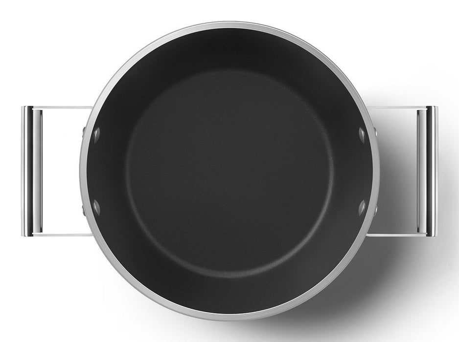 EAN 8017709355913 - Smeg CSF2412CRM batería de cocina Crema de color Aluminio, Acero inoxidable 5,4 L 24 cm imagen 9