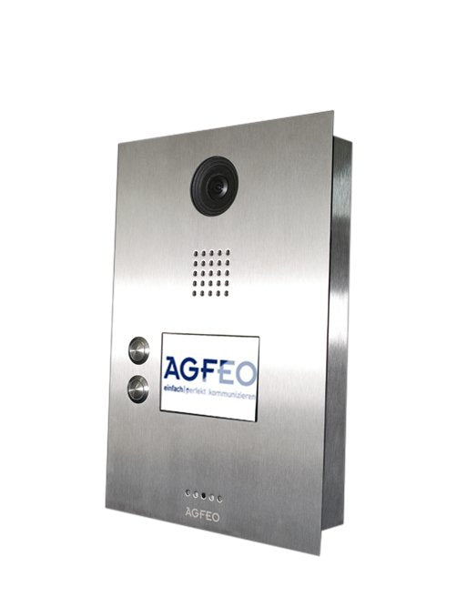 EAN 4021972015614 - AGFEO IP-Video TFE 2 sistema de intercomunicación de video 8,89 cm (3.5") Acero inoxidable imagen 1