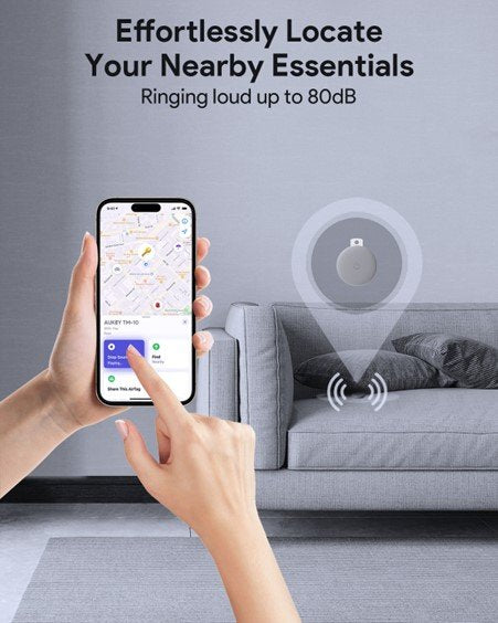 EAN 0689323787760 - AUKEY TM-10 llavero Gris 1 pieza(s) imagen 3
